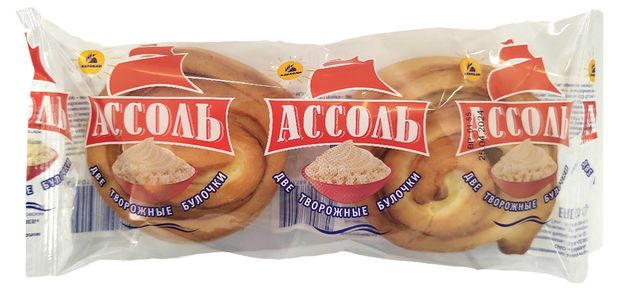 Булочка Каравай Ассоль 100 г 45₽