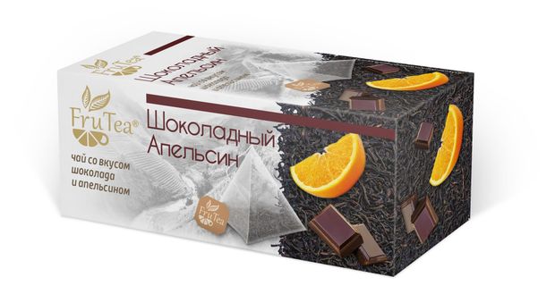Чай черный FruTea Шоколадный апельсин, 20х2 г
