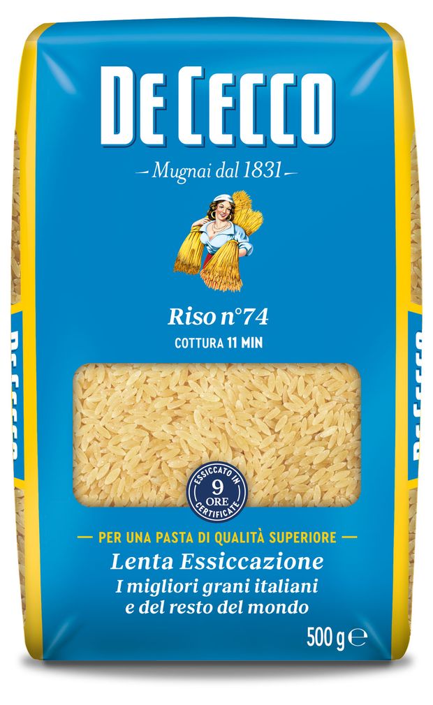 Макаронные изделия De Cecco Riso 74 500 г 180₽