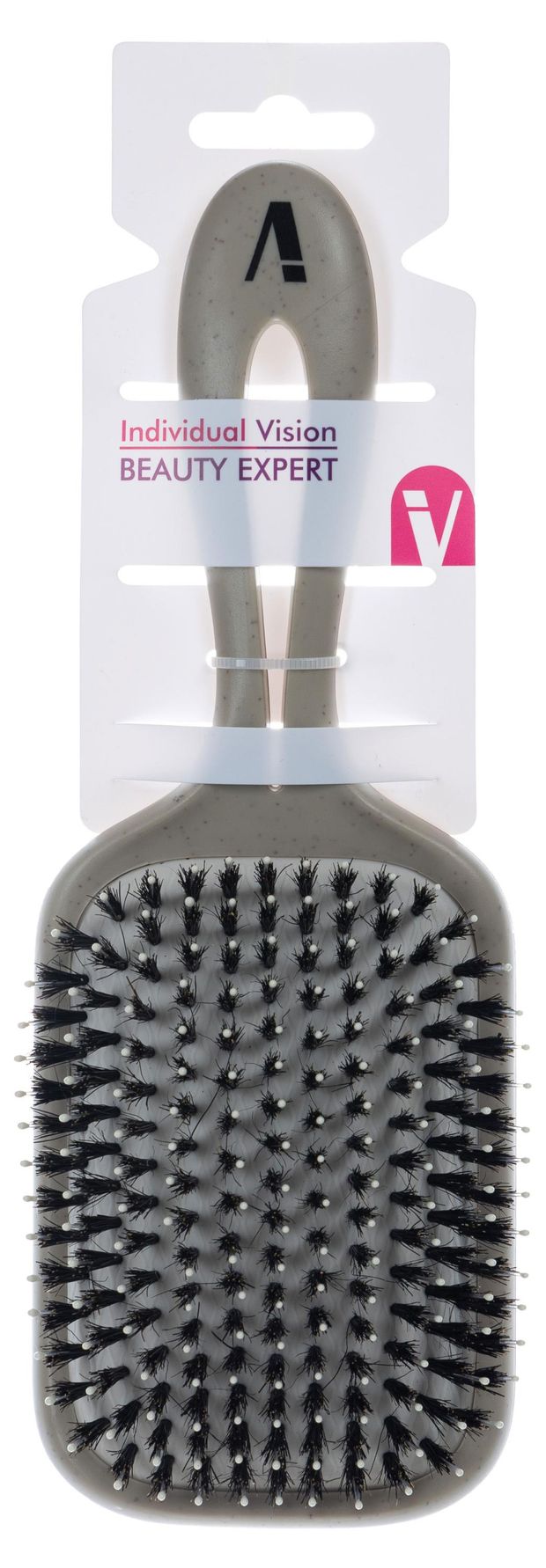 Щетка для волос Intervion бежевая