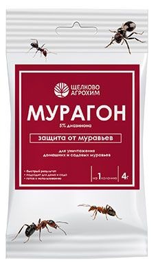Защита от вредителей Щелково Агрохим Мурагон, 4 г