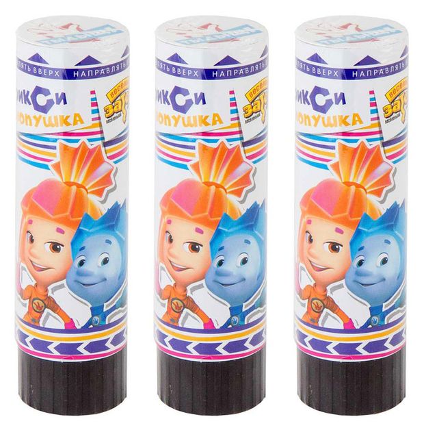 Хлопушка Веселая затея Фиксики 16 см 110₽