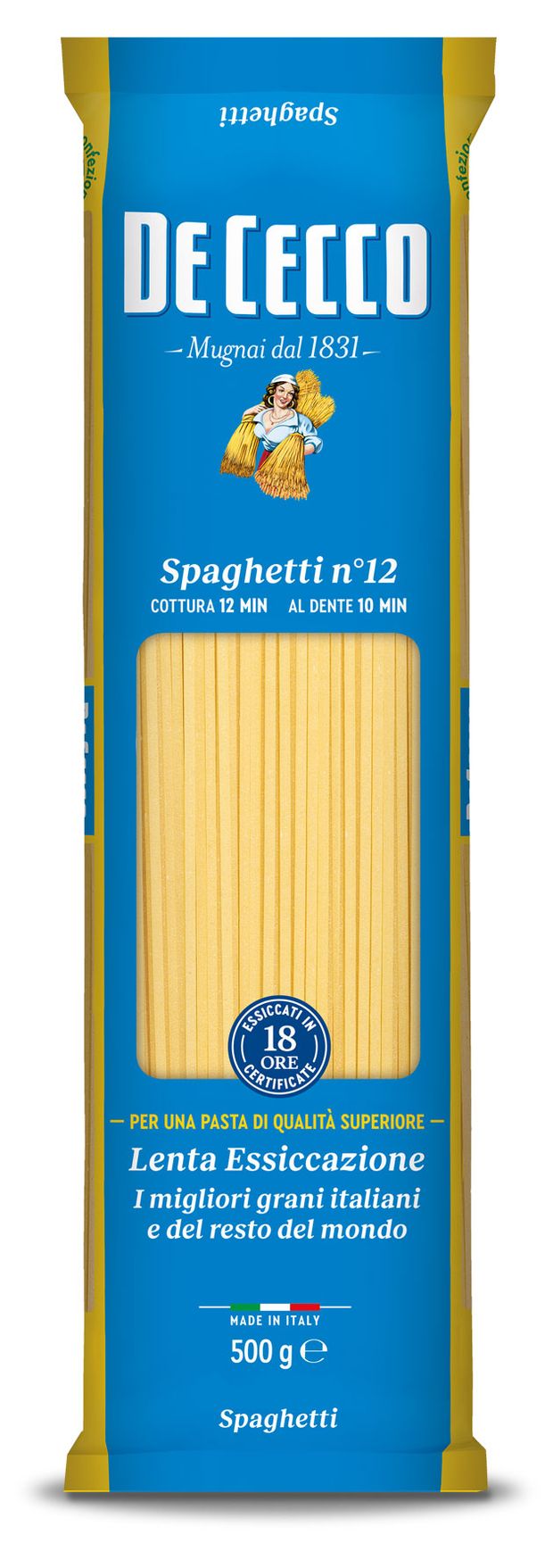 Макаронные изделия De Cecco Спагетти 12 500 г 360₽
