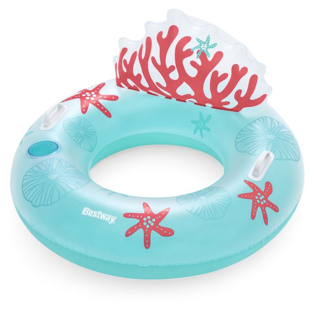 Круг надувной BESTWAY Кораллы Coral Bliss, 107х113 см