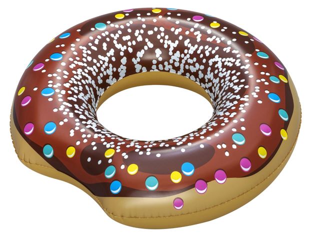 Круг надувной для плавания детский BESTWAY Пончик, 107 см