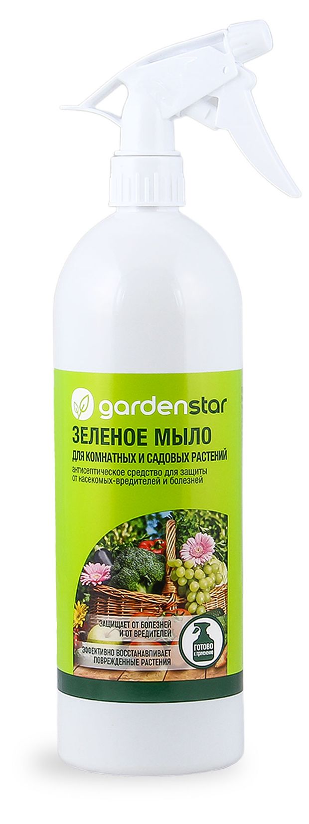 Мыло зеленое Garden Star для комнатных и садовых растений спрей 1 л 160₽