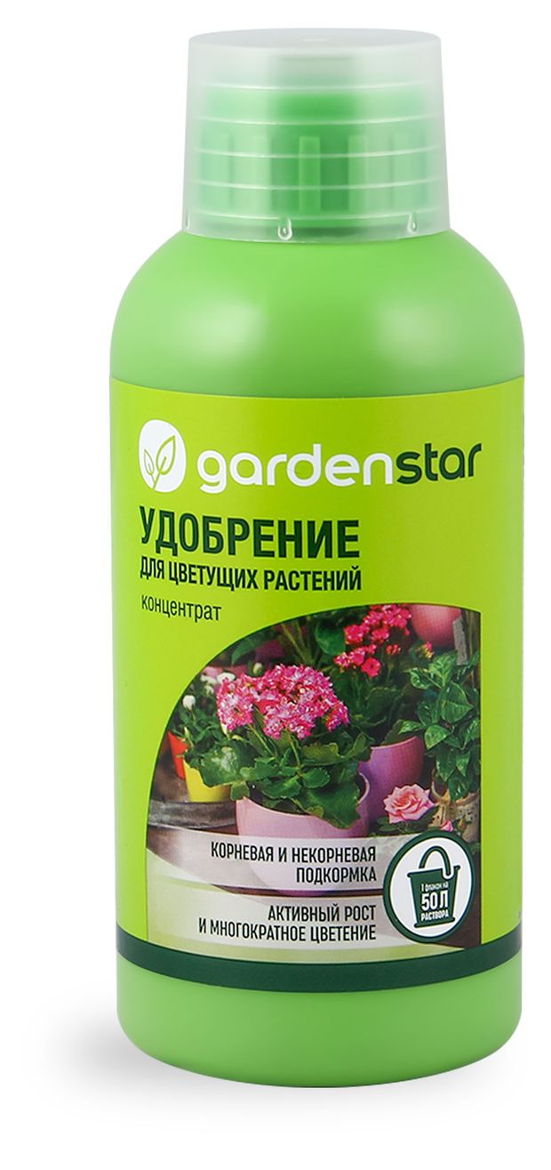 Удобрение Garden Star для цветущих растений 250 мл 100₽