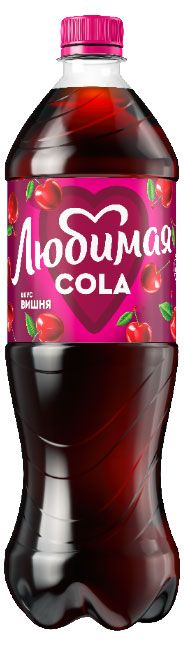 Напиток газированный Любимая Кола со вкусом вишни 1 л 94₽