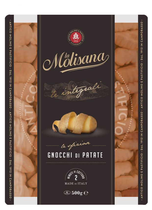 Картофельные ньокки La Molisana клёцки с цельнозерновой мукой, 500 г