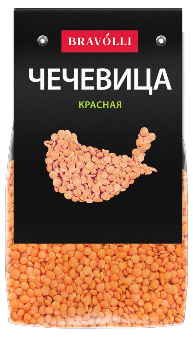 Чечевица красная Bravolli 350 г 120₽