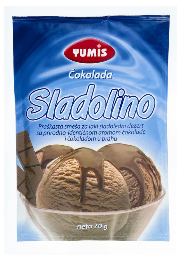 Готовая смесь Yumis для приготовления мороженого шоколад 70 г 174₽