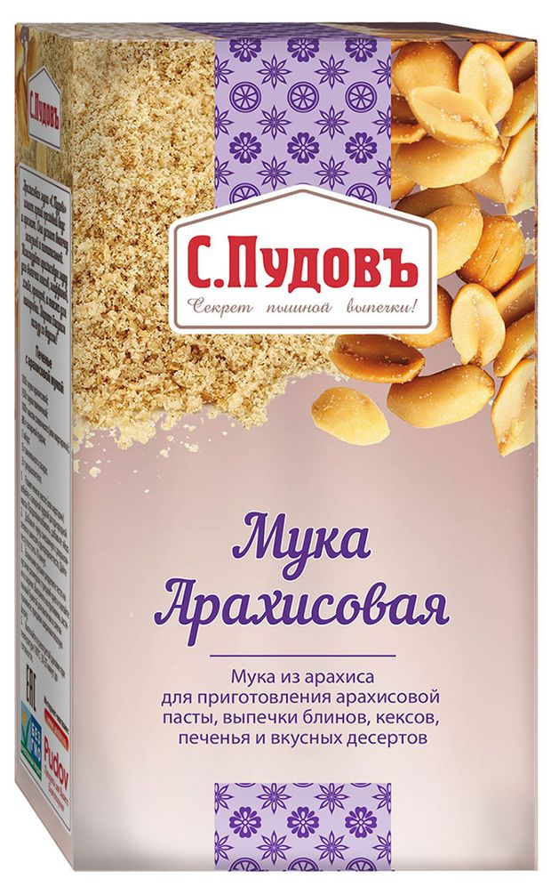 Мука С.Пудовъ арахисовая, 200 г