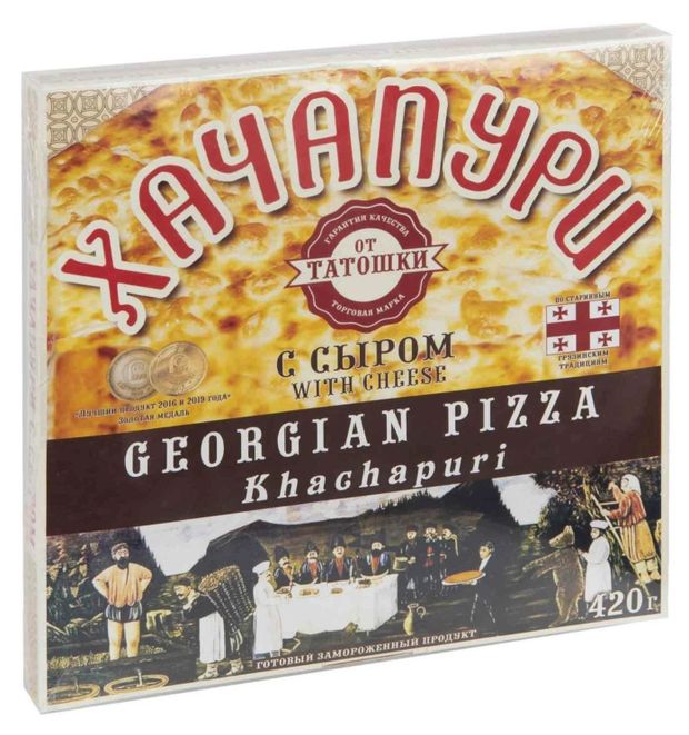 Хачапури От Татошки с сыром замороженное, 420 г