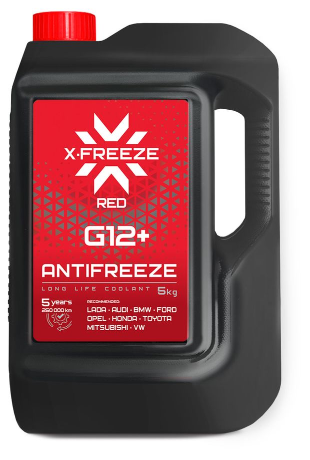 Антифриз X-FREEZE G12 5 кг 940₽