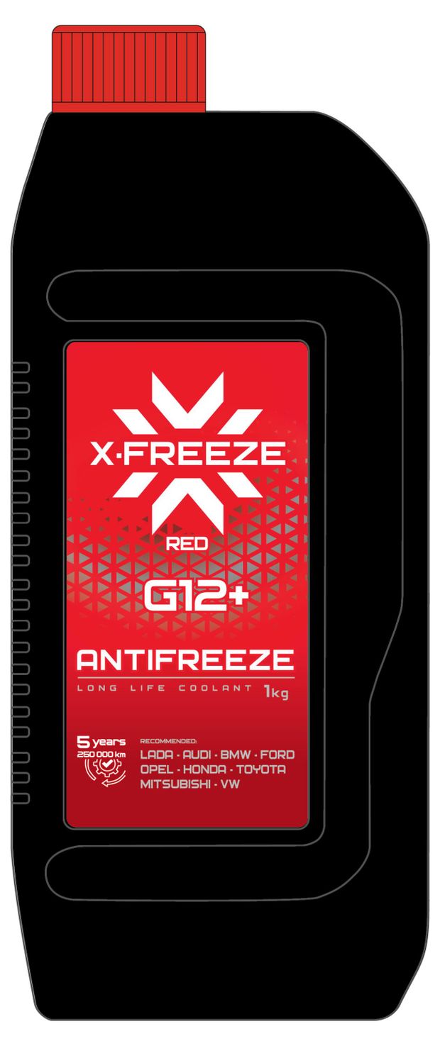Антифриз X-FREEZE G12 1 кг 240₽