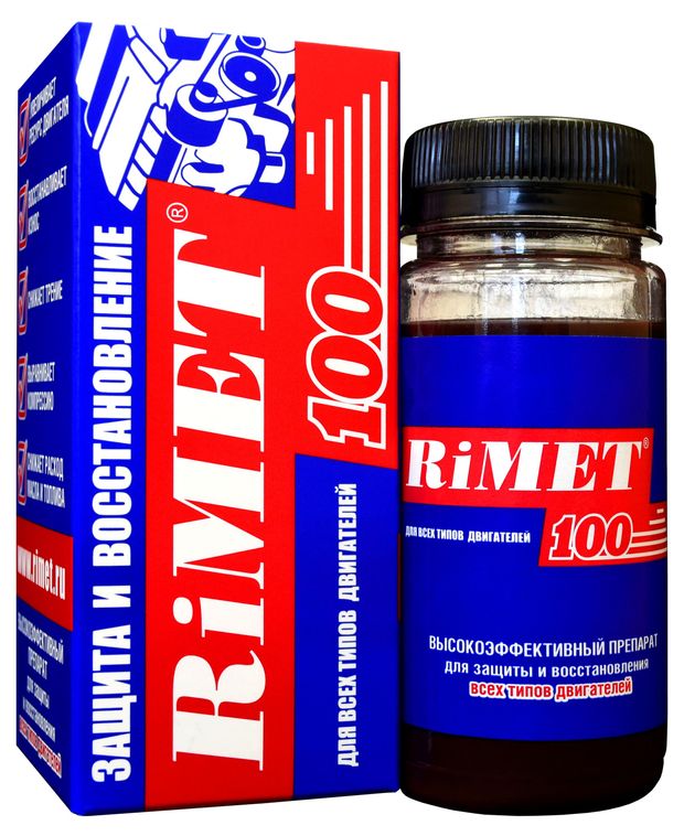 Противоизносный препарат РиМЕТ 100 для бензиновых двигателей, 100 мл