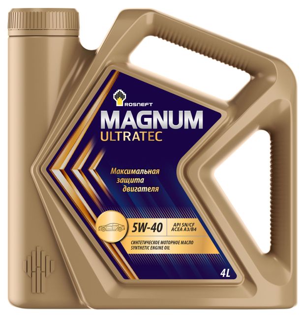 фото Масло синтетическое роснефть ultratec 5w40, 4 л