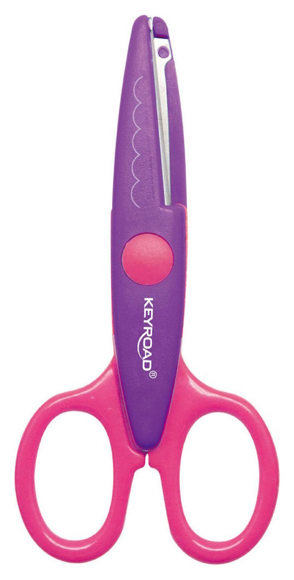 Ножницы KEYROAD Craft Zigzag для фигурной резки 14 см 98₽