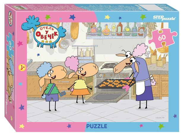 Пазл Step Puzzle, 60 элементов