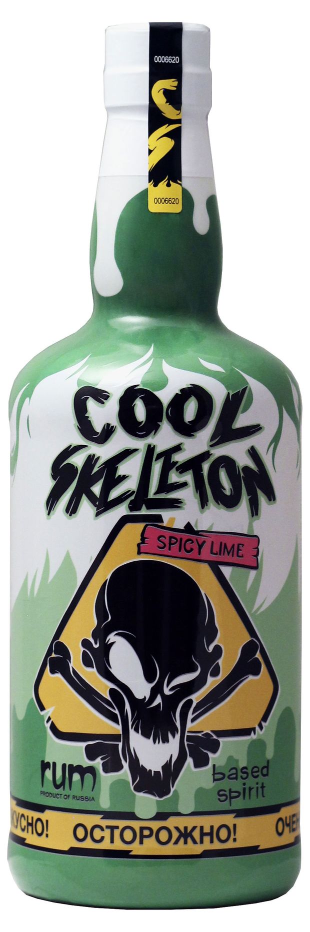 Ром Cool Skeleton Spicy Lime Россия, 0,7 л