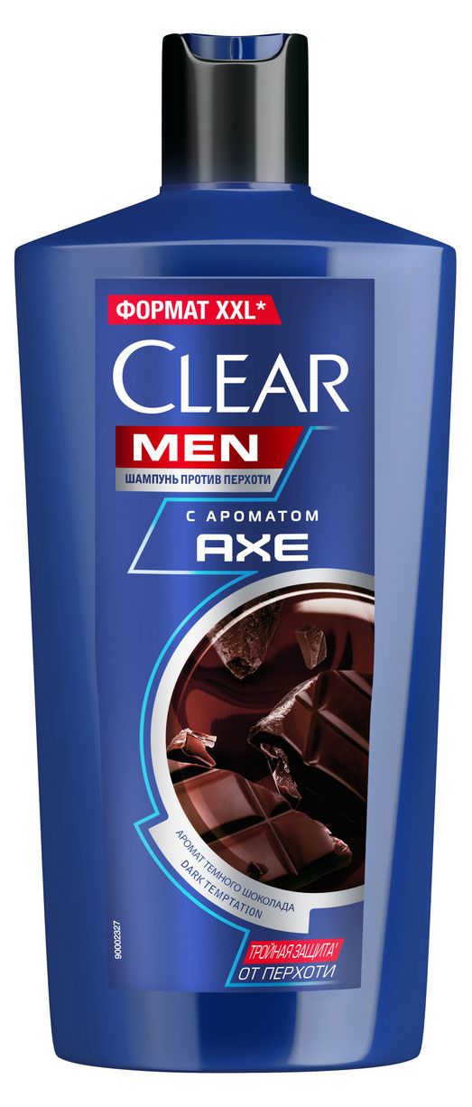 фото Шампунь мужской clear против перхоти с ароматом axe, 650 мл