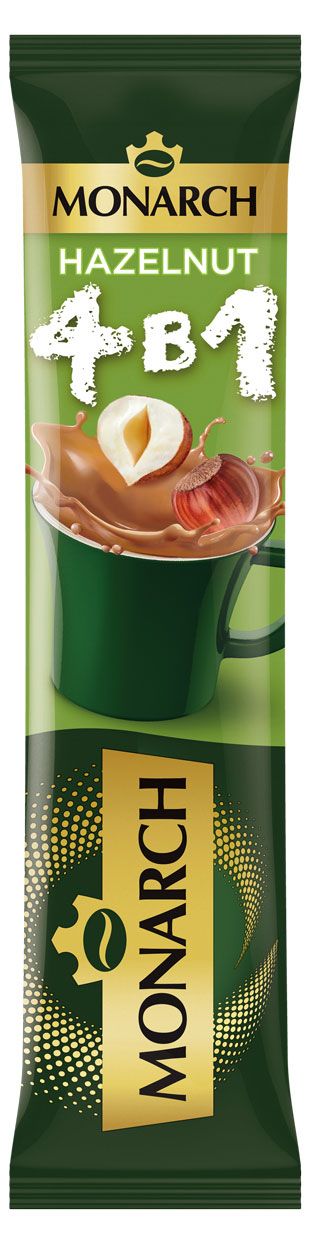 Кофейный напиток MONARCH Hazelnut 4в1 135 г 18₽