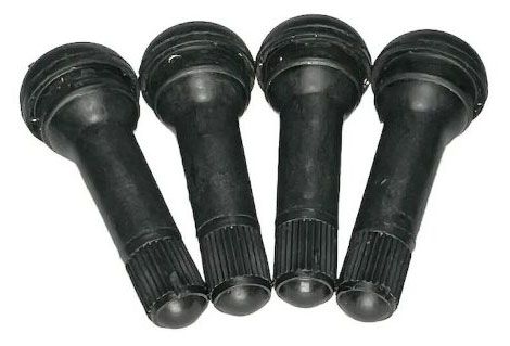 Набор вентилей черных 4 шт 90₽