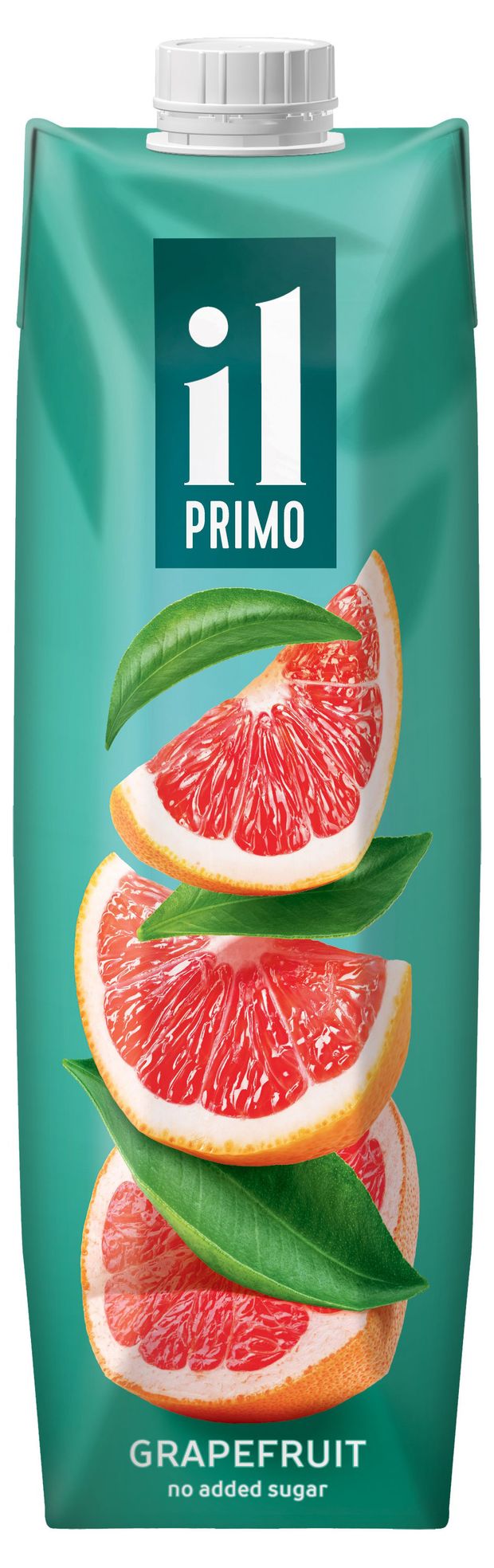 Сок il Primo Грейпфрутовый с мякотью без добавления сахара, 1 л