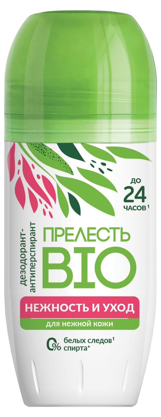 Дезодорант-антиперспирант роликовый Прелесть Био Нежность и уход, 50 мл