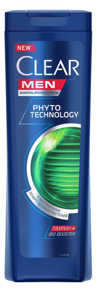 фото Шампунь против перхоти клиар men phytotechnology, 400 мл