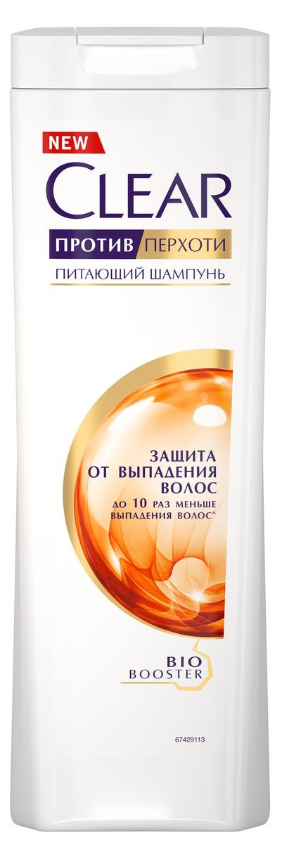 фото Шампунь для волос clear защита от выпадения волос, 400 мл