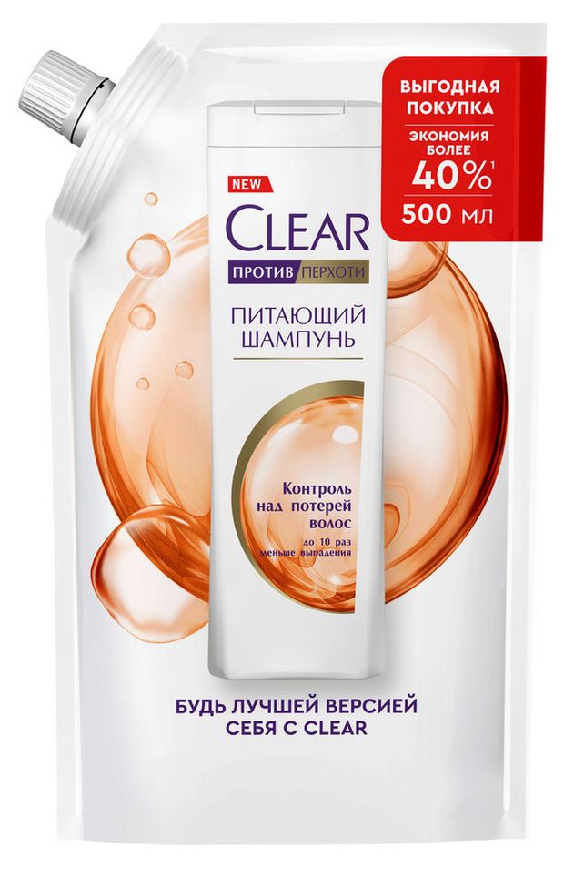 Шампунь женский Clear Против выпадения волос 500 мл 330₽