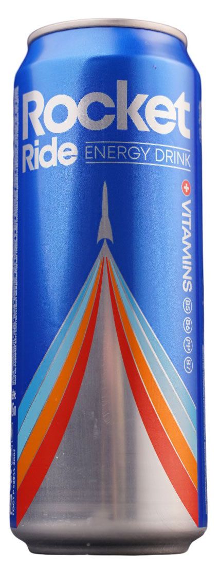 Энергетический напиток Rocket Ride Vitamins газированный, 450 мл