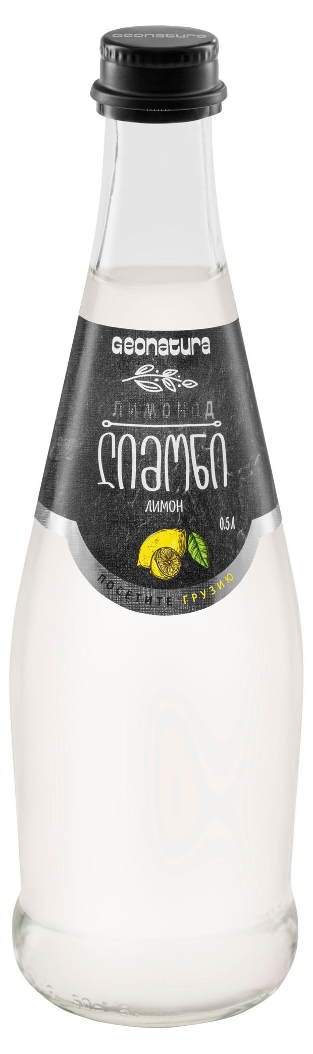 Напиток газированный Geo Natura Лимонад с лимоном 500 мл 49₽