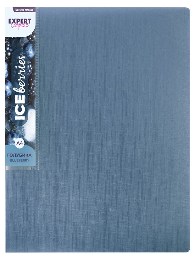 Папка с металлическим прижимом Expert Complete Голубика А4 120₽