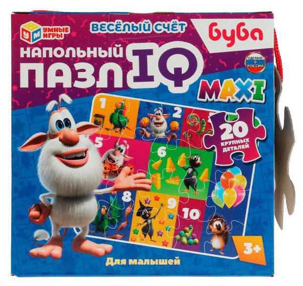 фото Напольный iq-пазл умные игры буба. весёлый счёт