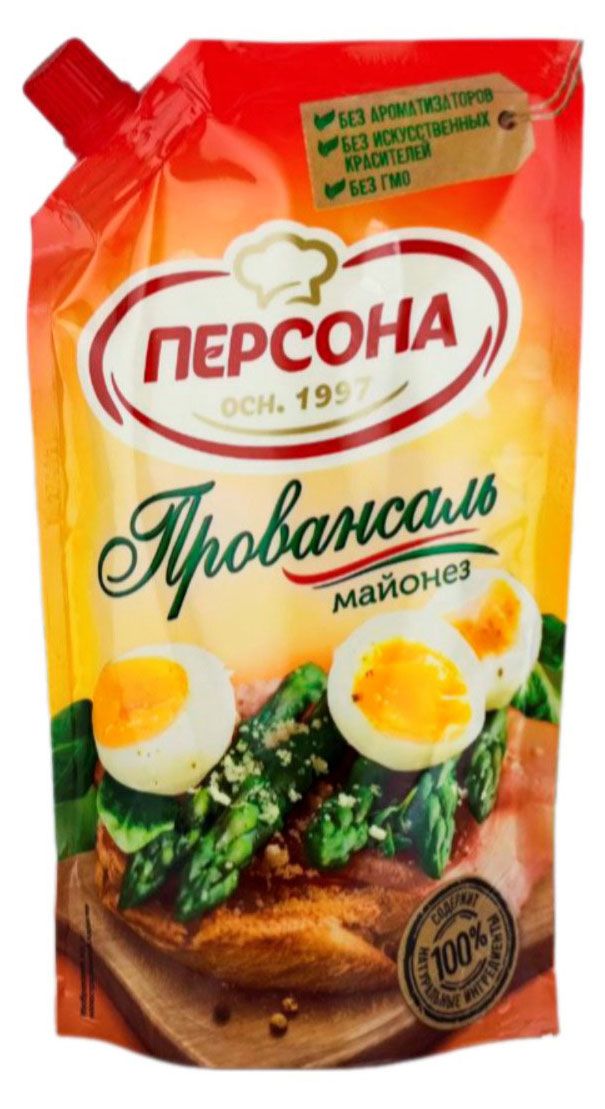 Майонез Персона Провансаль охлажденный, 370 мл