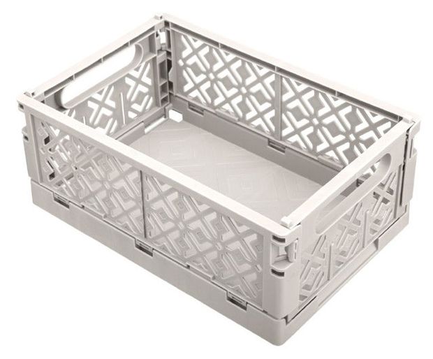 Ящик складной Econova бежевый S 165х124х73 мм, 1,2 л