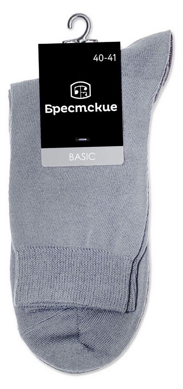 Носки мужские Брестские светло серые, р. 25