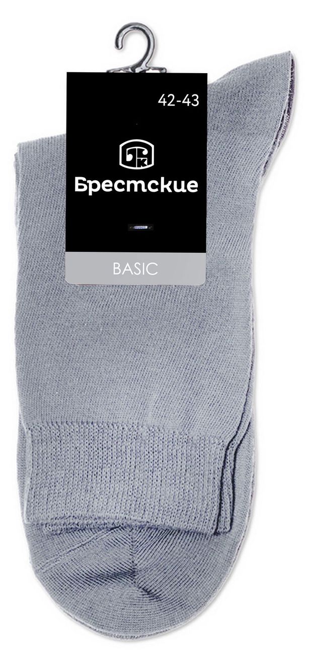 Носки мужские Брестские светло серые, р. 27