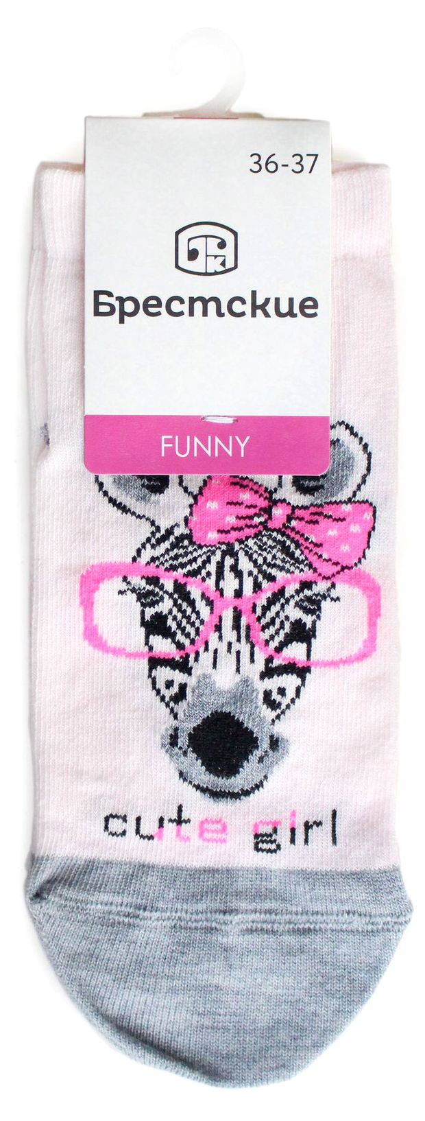 Носки женские Брестские розовые, р. 23