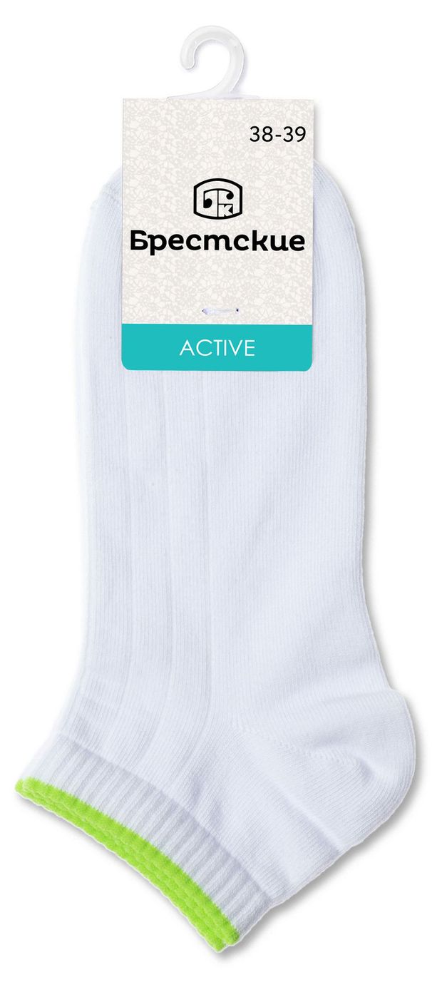 Носки женские Брестские белые, р. 25