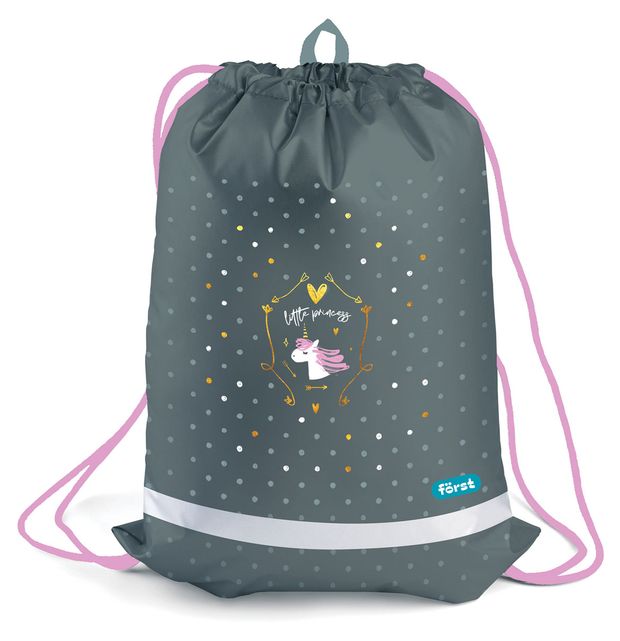 Мешок для обуви Forst Little princess 1 отделение, 360х460 мм