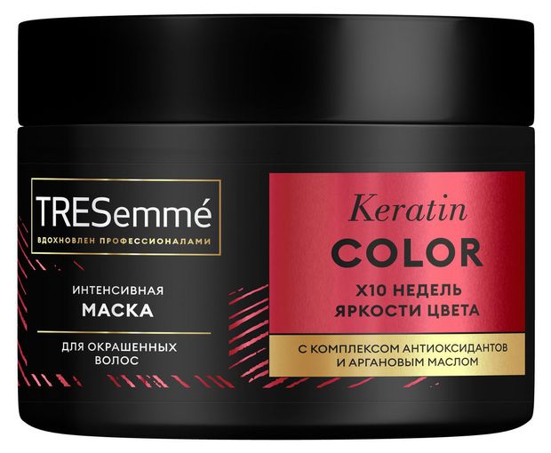 фото Маска для волос tresemme keratin color для окрашенных волос, 300 мл