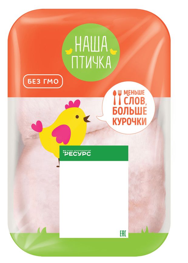 Бедро цыплят-бройлеров Наша Птичка охлажденное 1 кг 199₽