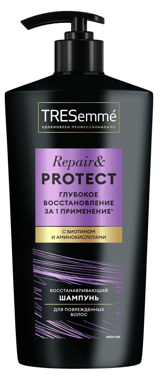 фото Шампунь для волос tresemme восстанавливающий, 650 мл