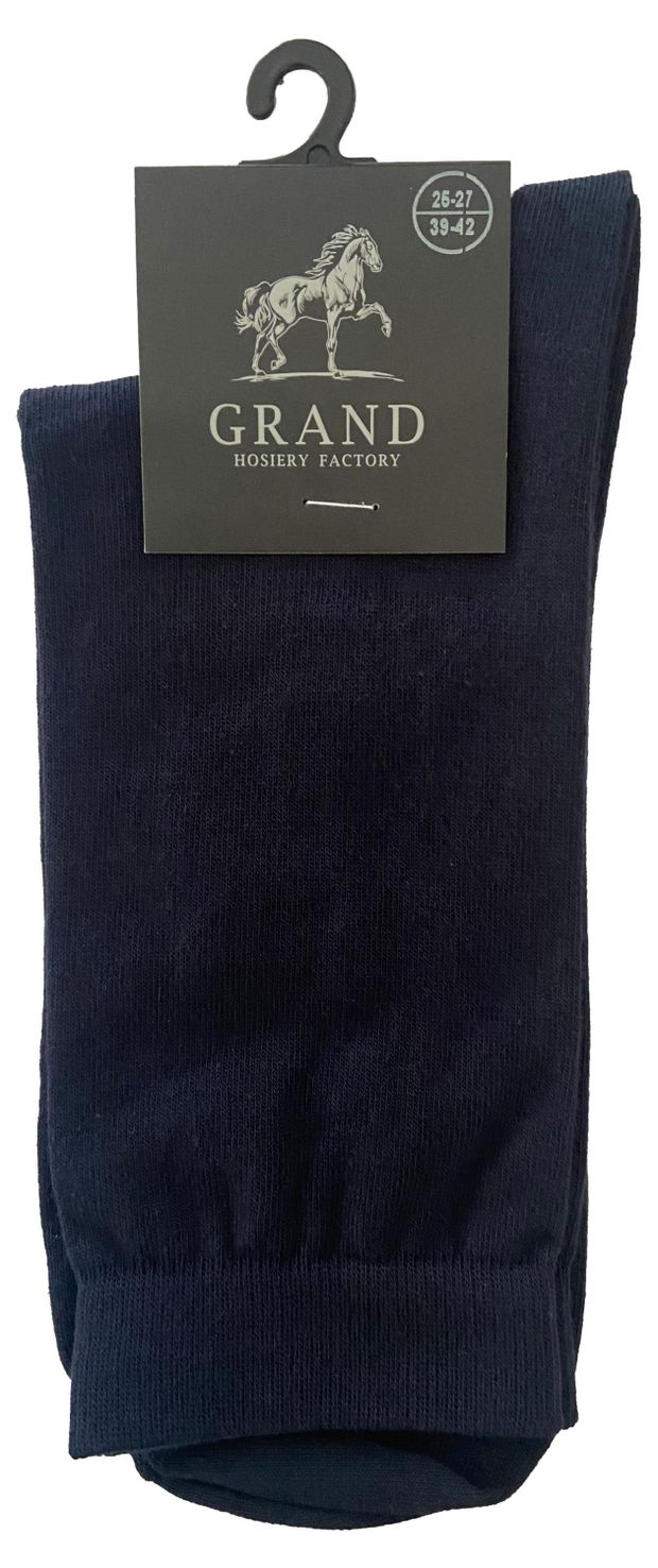 Носки мужские Гранд синие, р 25-27