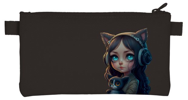 Пенал плоский Севентин Девочка