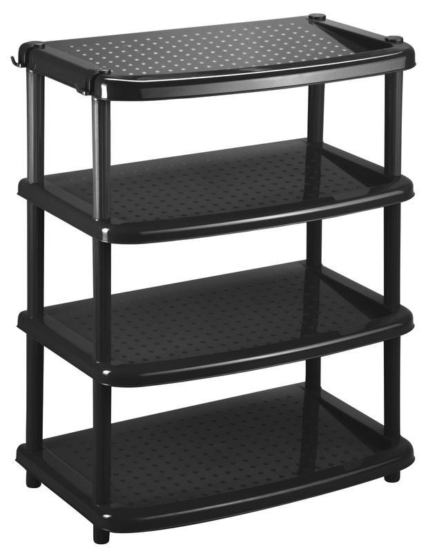 Этажерка Actuel пластиковая с 4 полками 1200₽