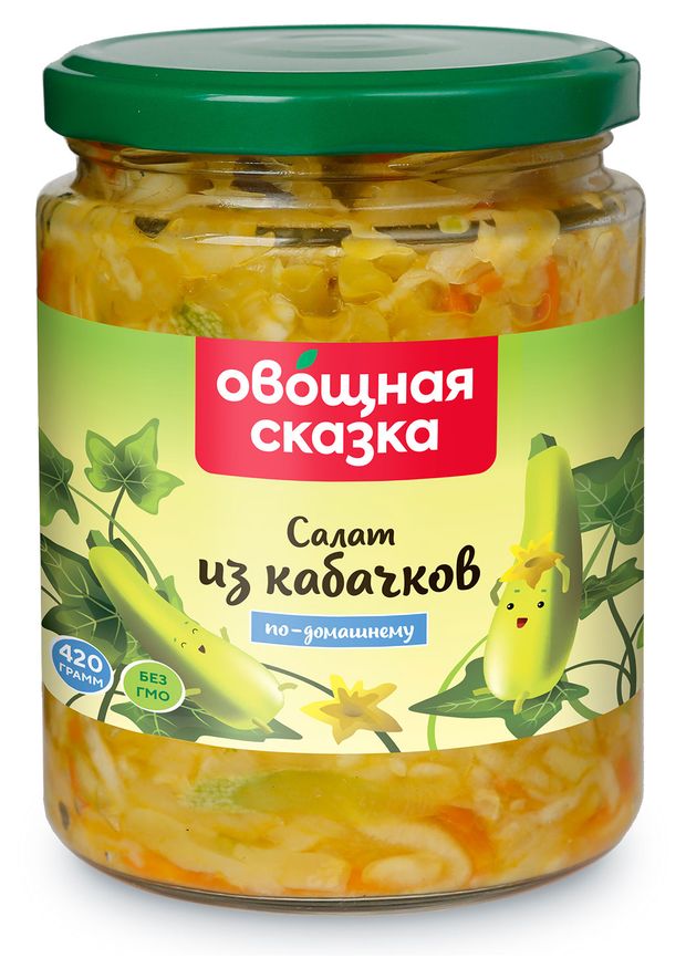 Салат из кабачков Фрау Марта 420 г 200₽